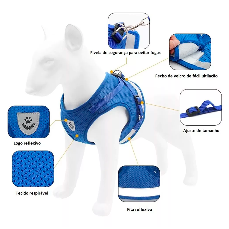 Peitoral para Cachorros - Dog Chest