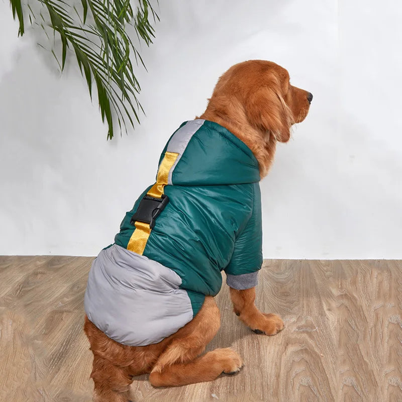 Roupa de Frio Impermeável para Cachorros - Dog Jacket Impermeável