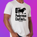 Camiseta Masculina "O Poderoso Chefão da Casa" - Estampa Buldogue