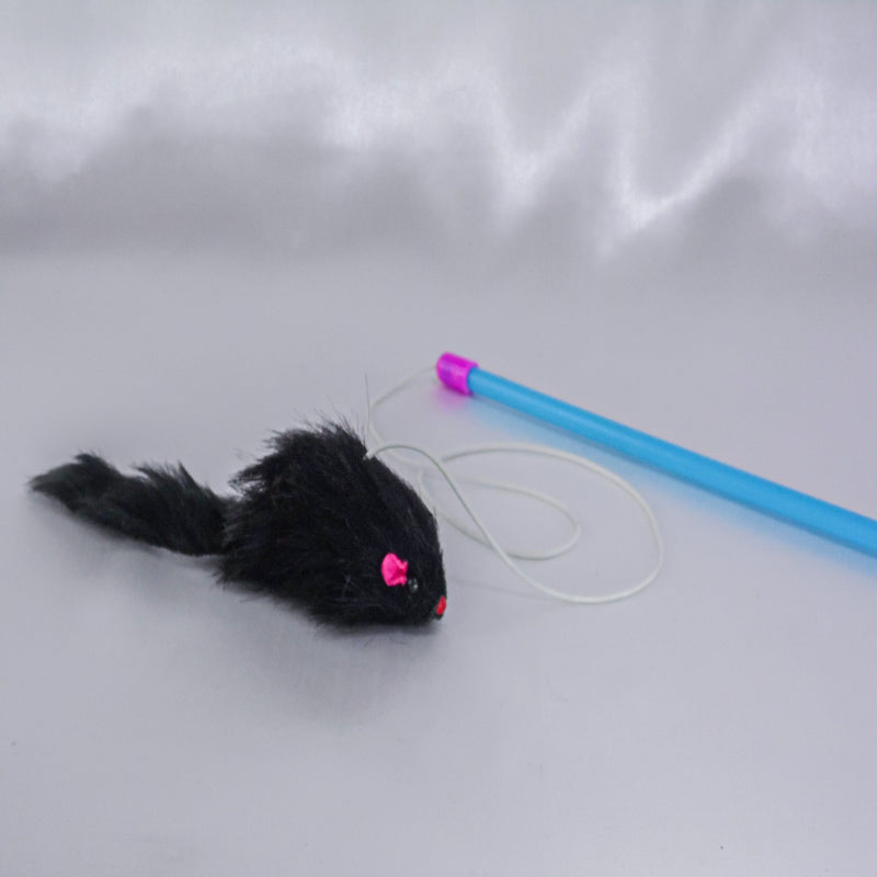 Brinquedo Interativo para Gatos - Vareta Ratinho