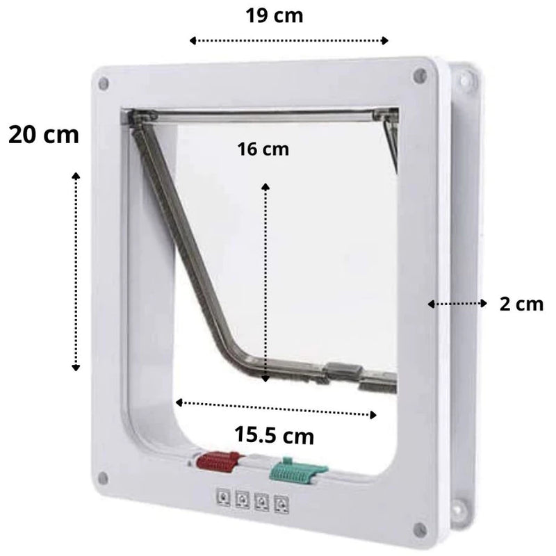 Portinha de Passagem para Cachorros e Gatos - Pet Door