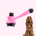 Escova Tira-Pelos Automática para Cachorros e Gatos