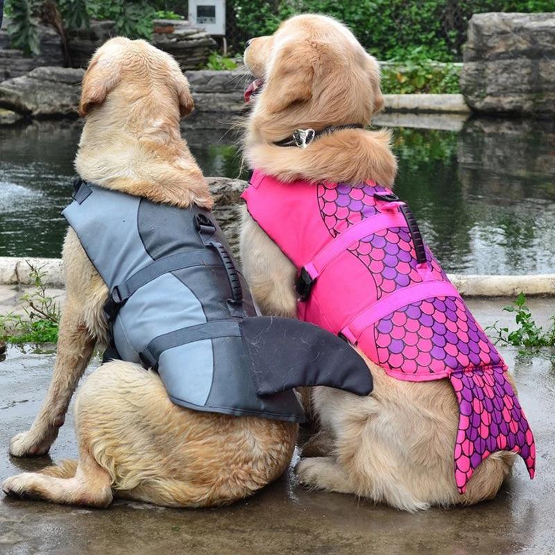 Colete salva-vidas para cachorros - Dog Life Jacket