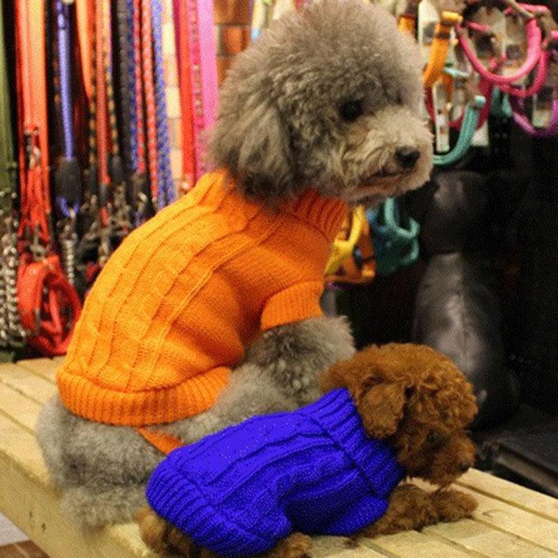 Roupinha para Cachorro - Blusinha de tricô
